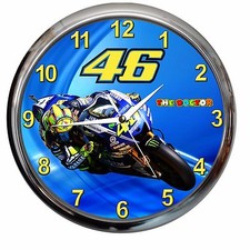 orologio NUOVO da parete VALENTINO ROSSI moto  meccanico officina car