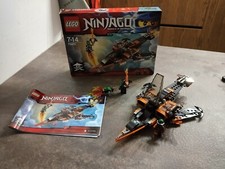 Lego Ninjago Skybound 70601 Sky Shark 2016 COMPLETO con scatola e istruzioni