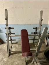 panca inclinata palestra