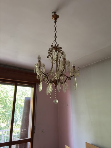 Lampadario vintage anni - anni, 70