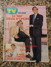 TV SORRISI E CANZONI N.22 1989-Pippo Baudo-Marchesini-Lopez-Solenghi-De Gregori
