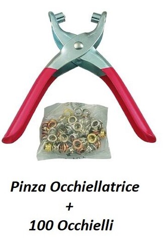 Pinza per occhielli - +, 100