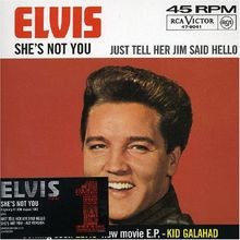 SheS Not You von Elvis Presley