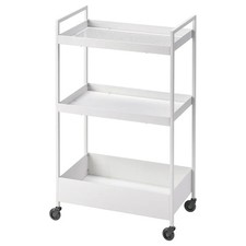 Carrello nero 5x30x83 cm - nero,, 50.5x30x83