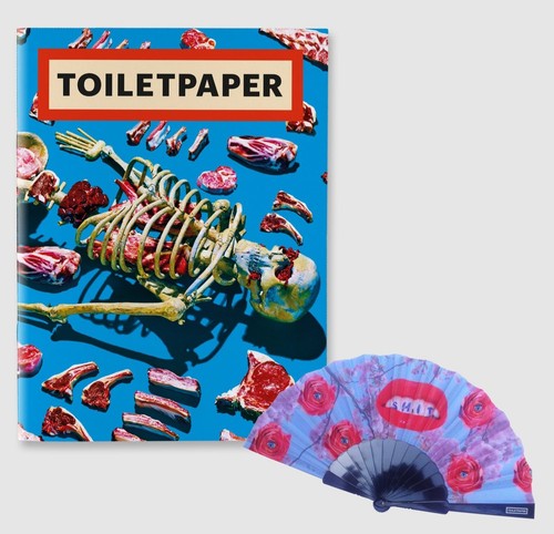 Maurizio cattelan toilet - cattelan, paper