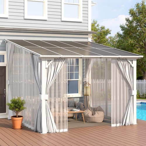 Gazebo metallo parete - in,