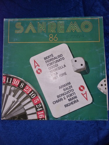 Vinile speciale sanremo 86 - vinile, '86