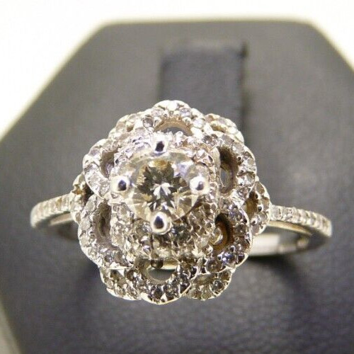 Anello vintage oro bianco - vintage,