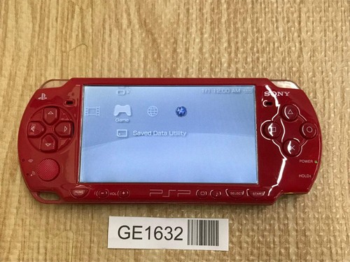 Console psp 2000 deep red - console,