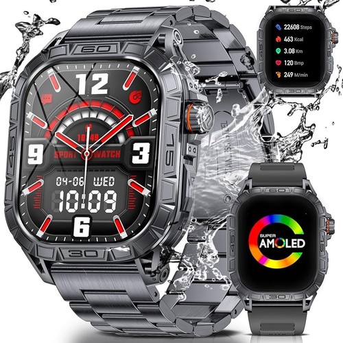 Esfoe smartwatch uomo 96 - smartwatch, 1.96"