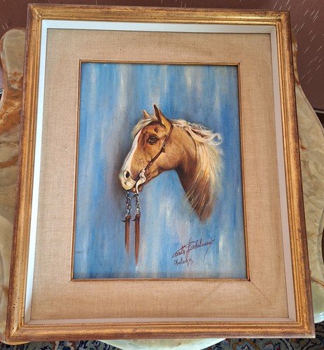Dipinto olio tela cavallo - dipinto,