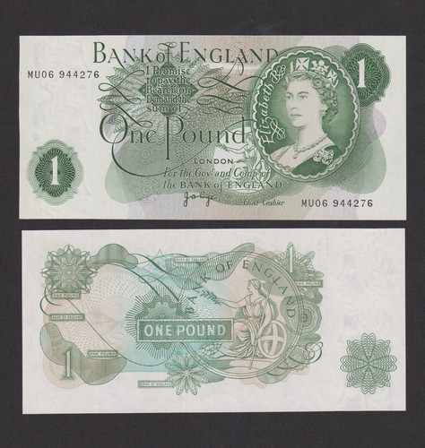 Unc england one pound - one,