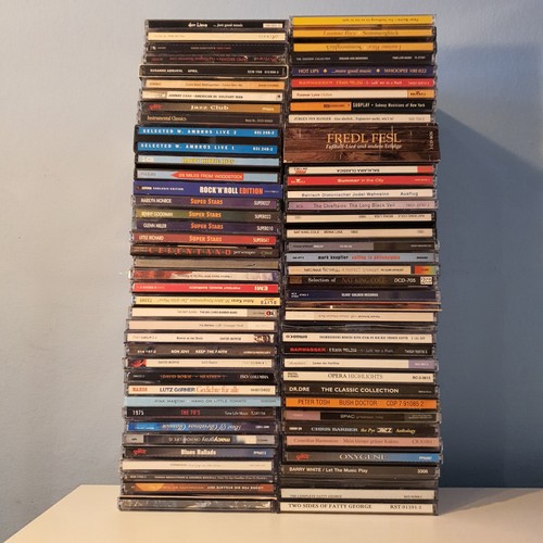 Vintage sammlung cds - vintage, cd-sammlung