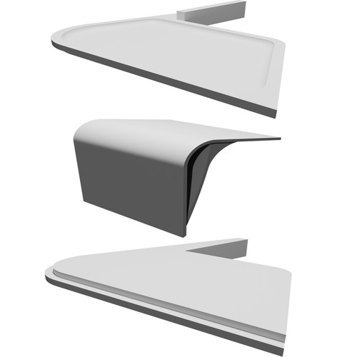 Deflettore audio casse - deflettore,