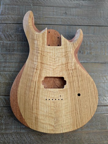 Corpo chitarra rovere bianco - rovere,