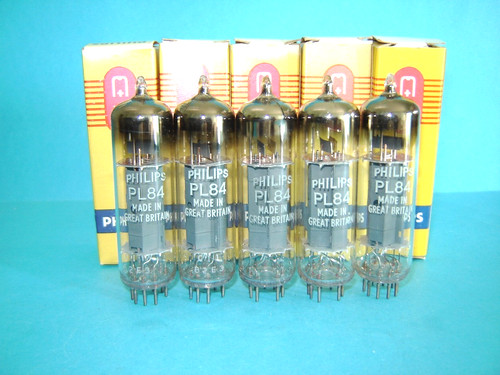 Cinque valvole philips - valvole, mullard