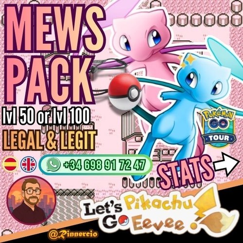 Mew pack from poké ball - pack,
