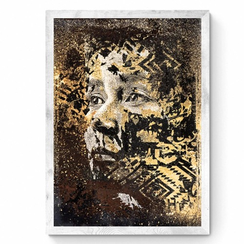 Vhils burst - vhils,, (2021)