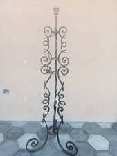 ANTICO CANDELABRO - CANDELIERE IN FERRO