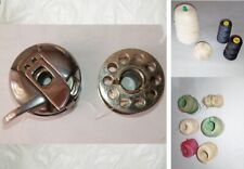 CAPSULA E SPOLINA PER MACCHINE DA CUCIRE, universale, pari a nuovo, e filo