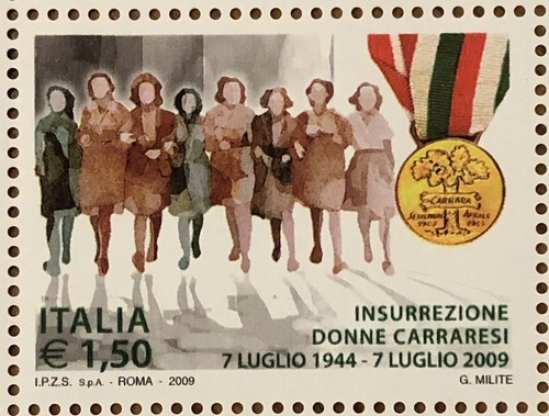 Francobollo insurrezione donne - insurrezione,