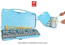 METALLOFONO GLOCKENSPIEL 25 CHIAVI ANGEL AG25N2 gia' AX25N2 CUSTODIA e BATTENTI