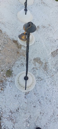 Lampadario ferro battuto - lampadario,