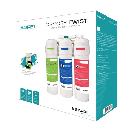 Aqpet twist impianto - twist, osmosi