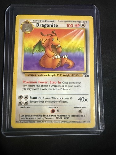 Pokemon tcg fossil dragonite - tcg,