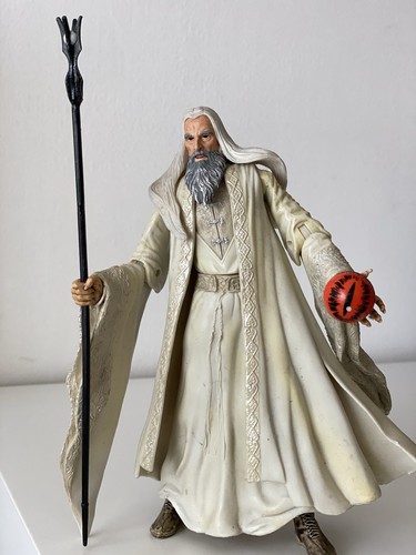 Saruman the white staff - white,