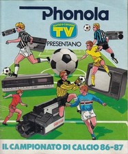 G- TV SORRISI E CANZONI PHONOLA PRESENTANO IL CAMPIONATO DI CALCIO 86/87- LHX218