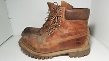 Timberland Heritage Classic 6" stivali Wir in pelle premium da uomo taglia 10,5 M 27094