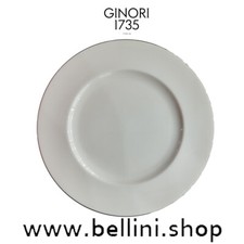 RICHARD GINORI LAGO Piatto Piano Filo Platino 26cm