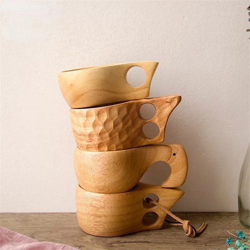 Tazza caffè legno - tazza, in