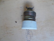 PORTALAMPADA E27 PORCELLANA