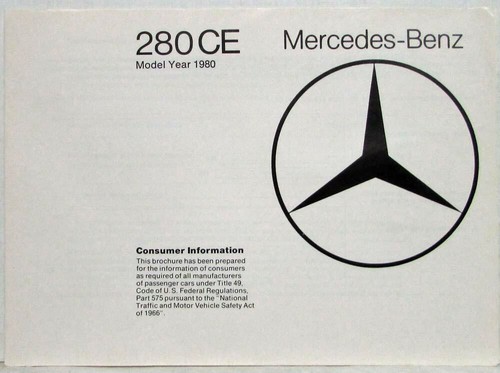 1980 mercedes benz 280ce - 1980,