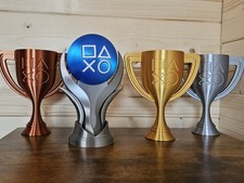 Set completo di trofei PlayStation 6" - trofeo PSN platino, oro, argento, bronzo 