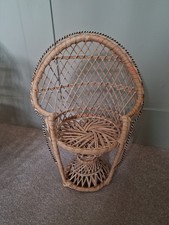 Sedia vintage 12" pavone