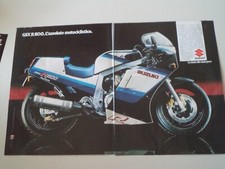 advertising Pubblicità 1986 MOTO SUZUKI GSX 1100 R