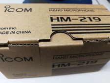 Icom 219 hand microphone - icom, hm-219