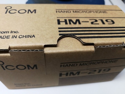Icom 219 microfono manuale - icom,