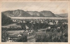 TRAVESIO Pordenone Panorama dal Ronco Cartolina 