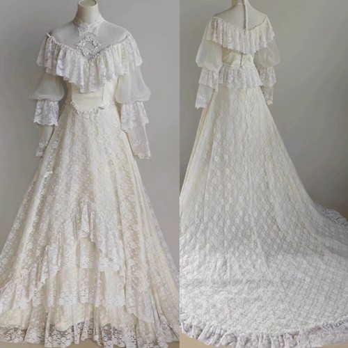 Vintage line wedding dresses - vintage, a-line