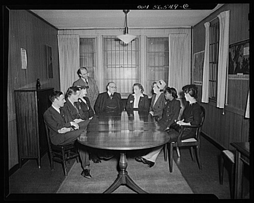 Foto sala riunioni anni - riunioni, '30