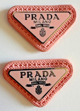 Targhe Prada Triangolo Metallo