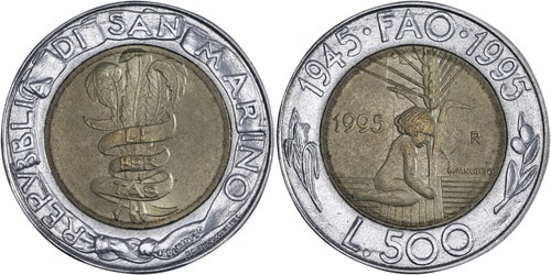 San marino 500 lire - marino:,