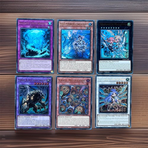 Konami lotto 6 - yu-gi-oh!, carte