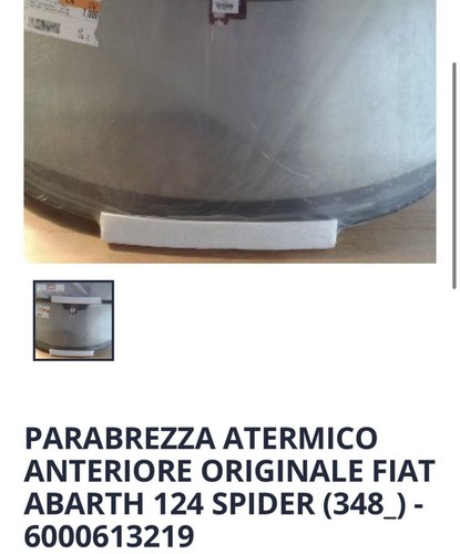 Parabrezza atermico anteriore - parabrezza,