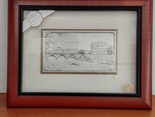 Quadro Lastra Argento Cornice