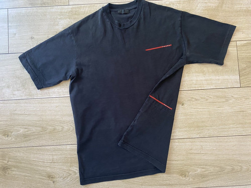 Oversized prada double logo - oversized,